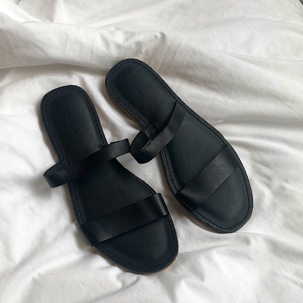 Madewell black sandals
